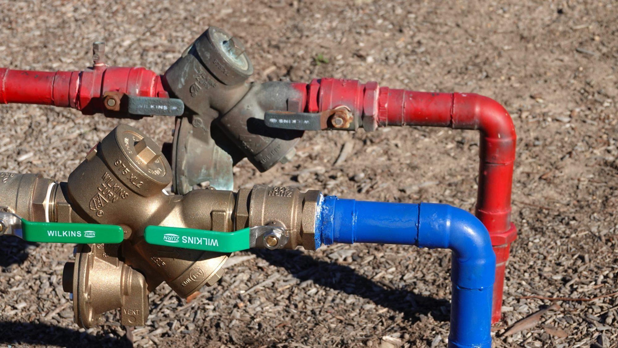 Plumbers Backflow Device Installation